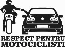 Respect for bikers - Passat - Stickere personalizate
