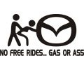 No free rides Mazda